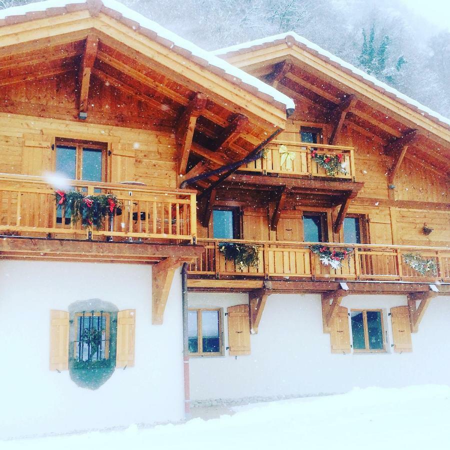 Chantemerle 1741, Chambres D'Hotes A La Montagne Салланш Екстер'єр фото