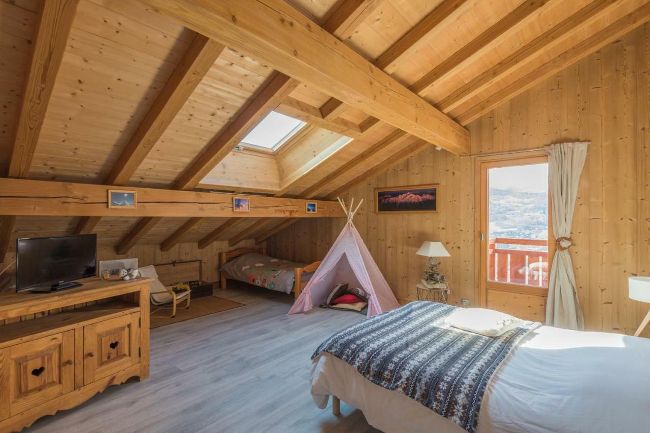 Chantemerle 1741, Chambres D'Hotes A La Montagne Салланш Екстер'єр фото